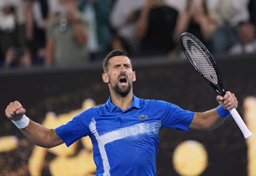 Nole posle pobede poslao podršku devojci povređenoj u Beogradu (FOTO)