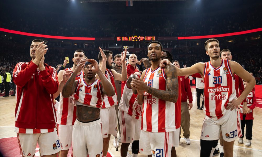Košarkaši Crvene zvezde (Foto: Starsport)