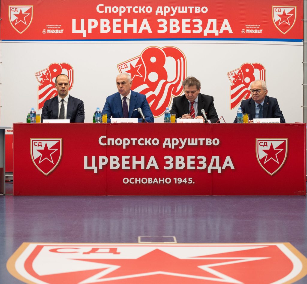 FK Crvena zvezda donirao 300.000 evra za klubove sportskog društva!