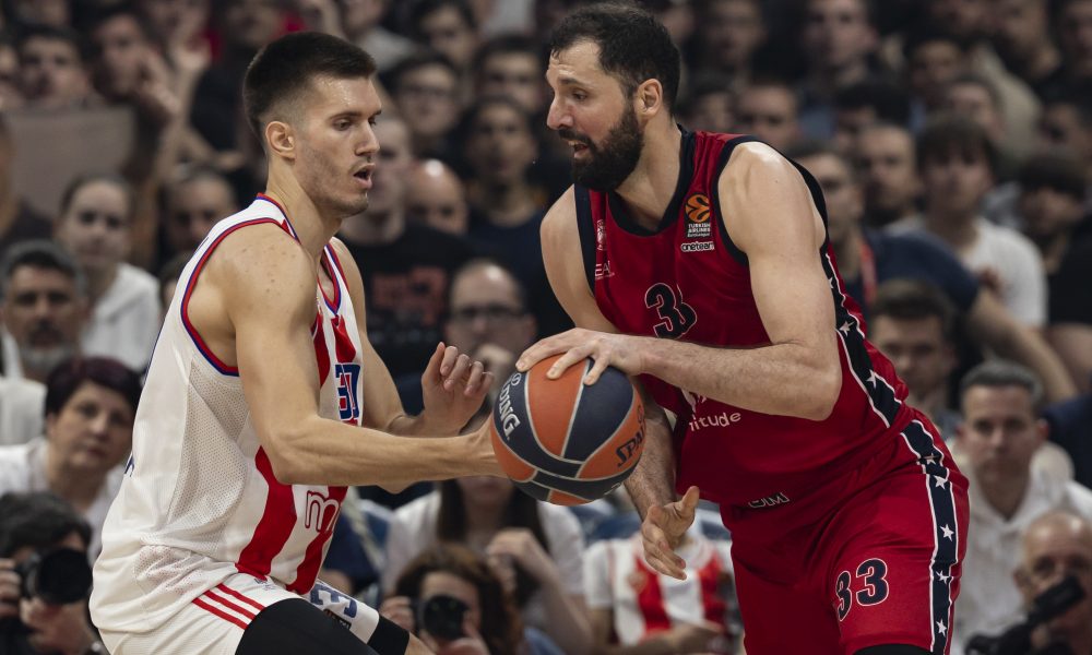 Nikola Mirotić na utakmici protiv Crvene zvezde (Foto: Srdjan Stevanovic/Euroleague Basketball via Getty Images)