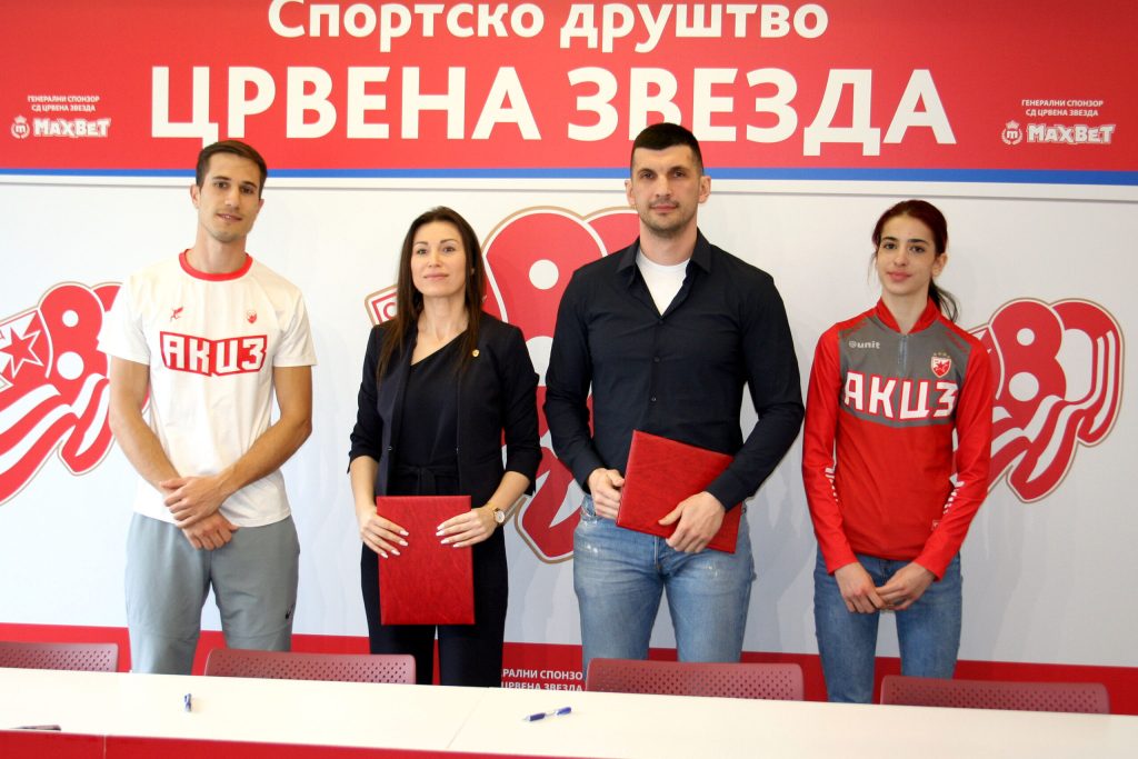 Svečano u SD Crvena zvezda: Atletski klub potpisao ugovor o saradnji