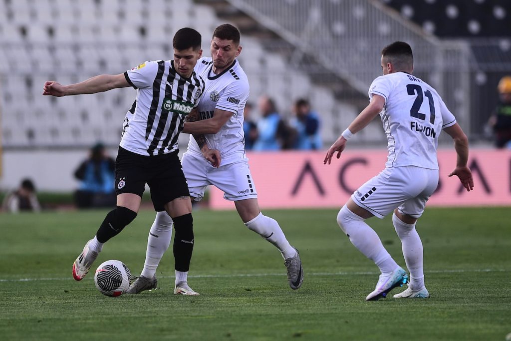 Poluvreme u Humskoj bez golova – malo fudbala i šansi, TSC je bio opasniji od Partizana