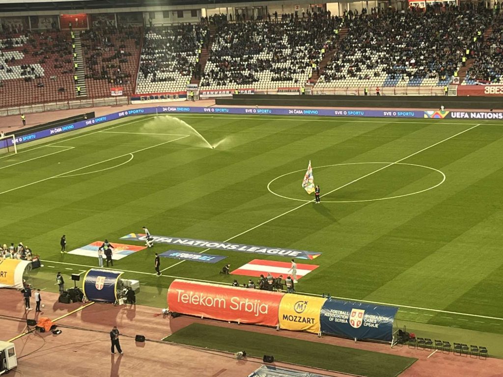 Lepa poseta na „Marakani“: Srbija ima vrlo dobru podršku protiv Austrije