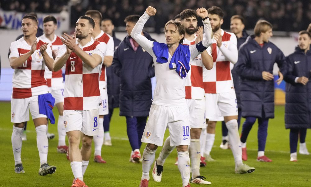 Luka Modrić posle pobede nad Francuskom (Foto: Beta/AP)