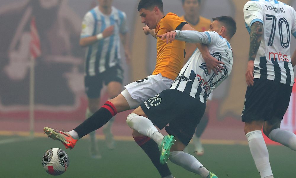 Momenat sa utakmice Crvena zvezda - Spartak (Foto: Starsport)