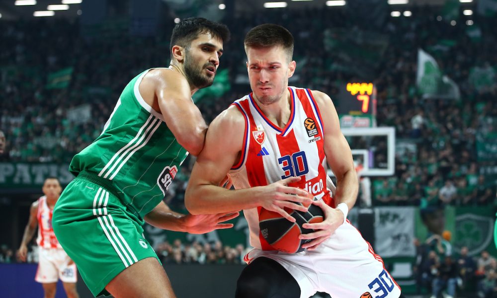 Filip Petrušev na utakmici protiv Panatinaikosa (Foto: Starsport)
