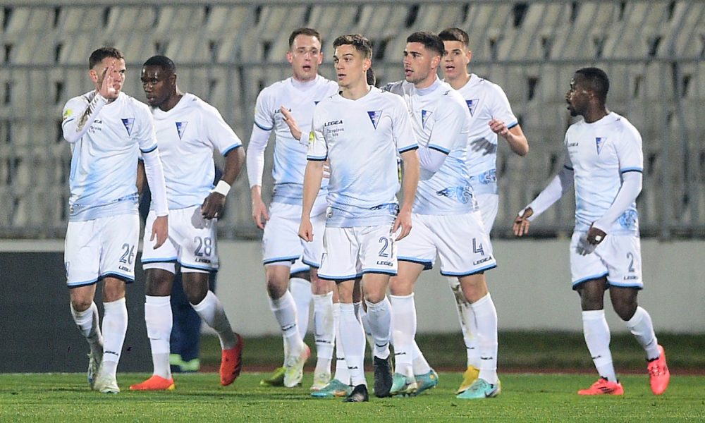 Fudbaleri subotičkog Spartaka na utakmici protiv Partizana (Foto: Starsport)