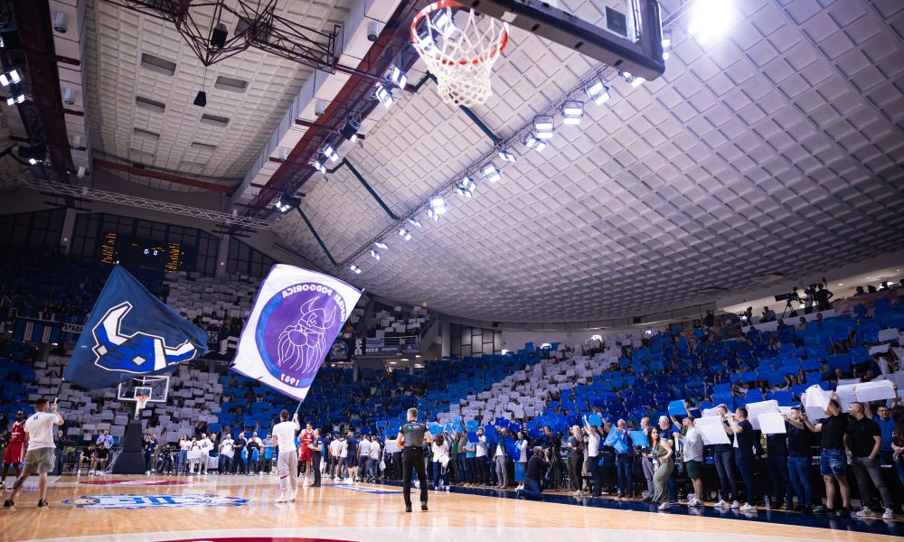Hala "Morača" tokom utakmice Budućnost - Crvena zvezda (Foto: ABA liga/Budućnost Voli/Filip Roganović)