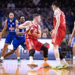 Momenat sa utakmice Budućnost - Crvena zvezda (Foto: ABA liga/Budućnost Voli/Filip Roganović)