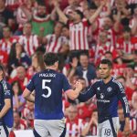 Fudbaleri Mančester junajteda na utakmici protiv Atletik Bilbaa (Foto: Beta/AP)