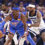 Šej Gildžes Aleksander na utakmici protiv Minesote (Foto: Beta/AP)