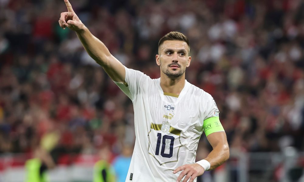 Dušan Tadić u dresu Srbije (Foto: Starsport)
