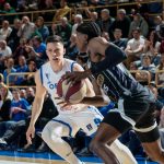 Momenat sa utakmice Spartak - Partizan (Foto: ABA liga/Spartak Office Shoes/Aleksandar Secerov)