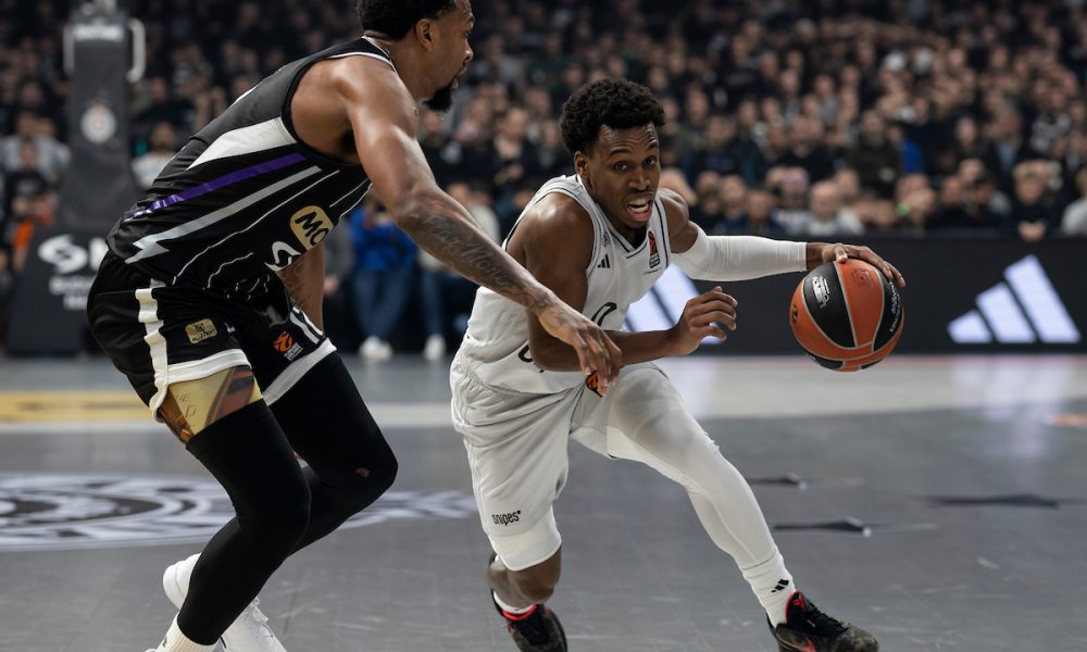 Ti Džej Šorts na utakmici protiv Partizana (Foto: Starsport)