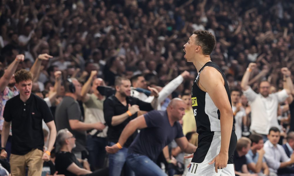 Dante Eksum u dresu Partizana (Foto: Starsport)