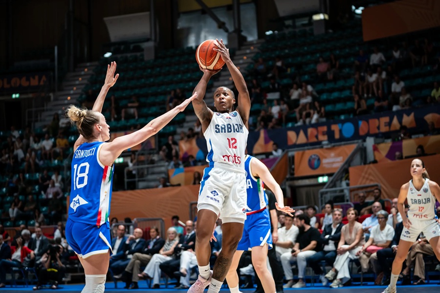 Srpske košarkašice izgubile od Italije na startu Evropskog prvenstva