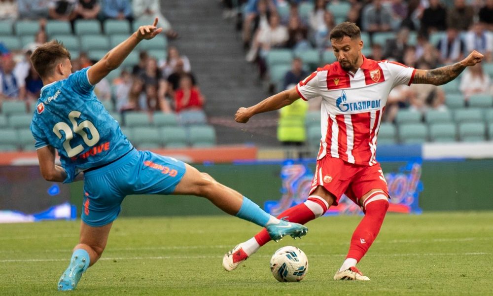 Rade Krunić na utakmici protiv Zenita (Foto: FK Crvena zvezda)
