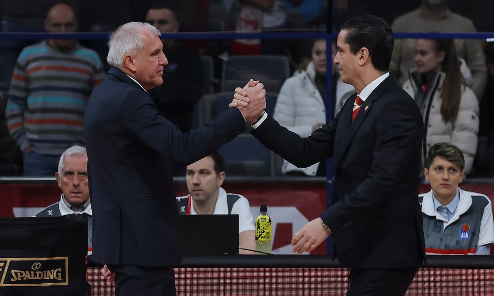 Željko Obradović i Janis Sferopulos (Foto: Starsport)