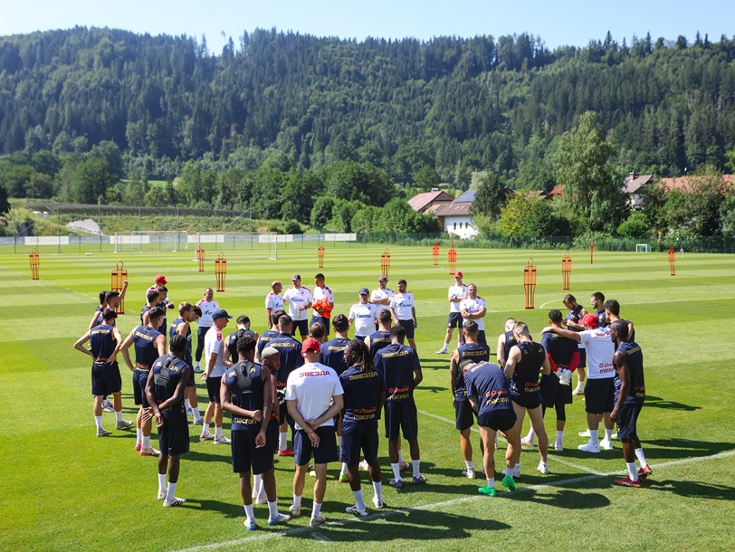 Zvezdin prvi test u Austriji: Vreme je za debi Veljkovića