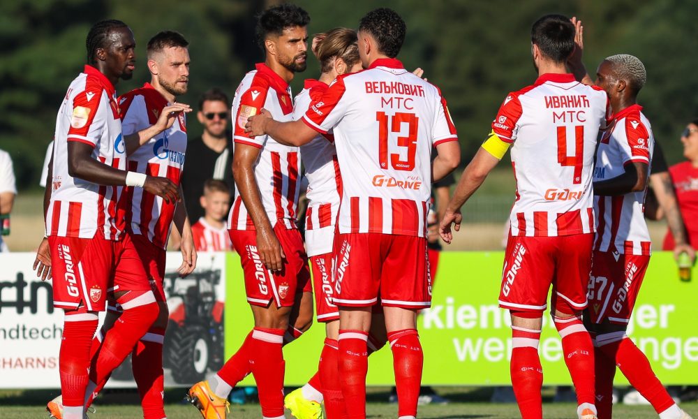 Fudbaleri Crvene zvezde protiv Puškaš Akadamije (Foto: FK Crvena zvezda)