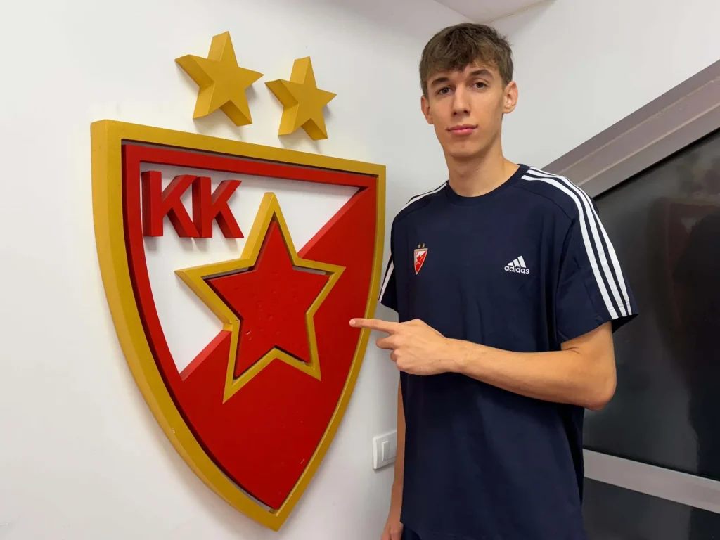 NOVI PROJEKAT CRVENO-BELIH Lazar Stojković za MBS: Zvezda je bila moj san, a NBA je cilj! Hvala Radničkom i treneru Boltiću