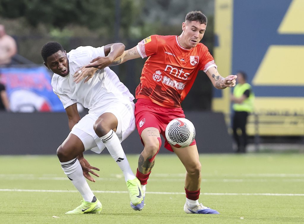 Čuka sa igračem manje vodila 86 minuta, ali je Radnički u nadoknadi stigao do remija