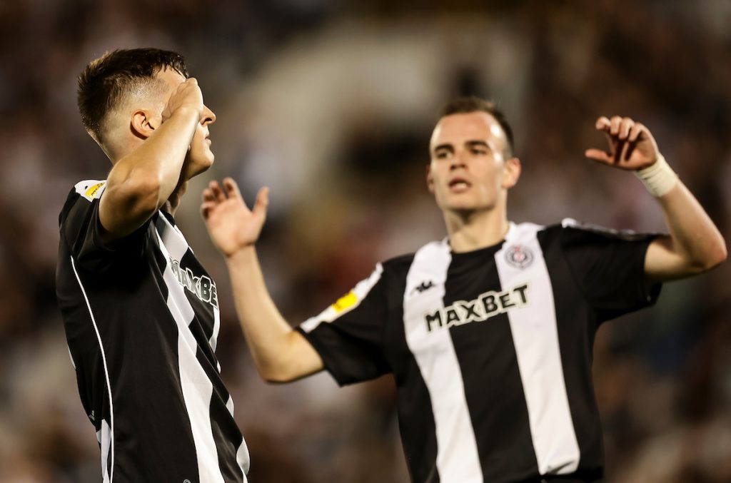 Majstorija Vukotića i vrhunska realizacija Kostića: Crno-beli poveli sa 4:1 (VIDEO)