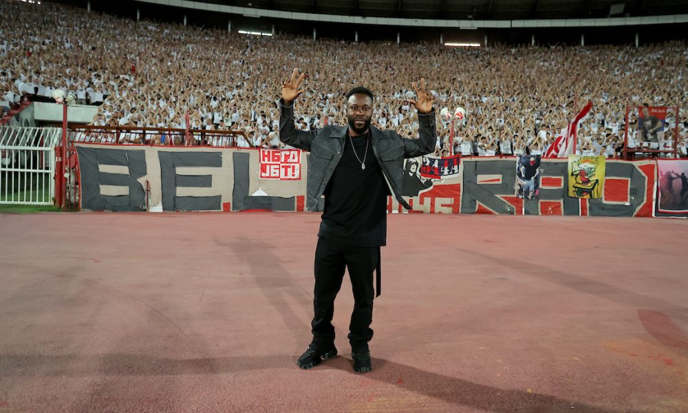 Gelor Kanga ispred severne tribine (Foto: Starsport)